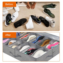 Load image into Gallery viewer, Shoe Storage Box Under Bed
