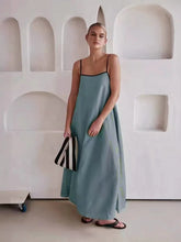 Load image into Gallery viewer, Sexy Sleeveless Long Dresse Chic Maxi Dress  Street Maxi vestido
