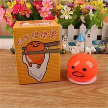 Load image into Gallery viewer, Squishy Puking Egg Yolk Stress Ball Yellow Goop Relieve Stress Toy Funny Squeeze Tricky Antistress Disgusting Egg Kids Toys
