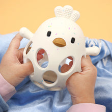 Load image into Gallery viewer, Baby Teether Toy Silicone  Chick Shape Teether  Dental Care Gums
