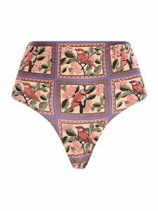 Bikini Swimwear Summer Flower & Bird Design