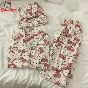 Anime Sanrio Short Pajamas Hello Kitty