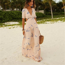 Load image into Gallery viewer, Alicia Boho Floral  Beach Dress
