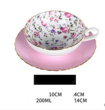 Load image into Gallery viewer, Mellissa coffee cup set English flower cup
