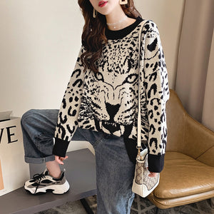 Claude Leopard Sweater