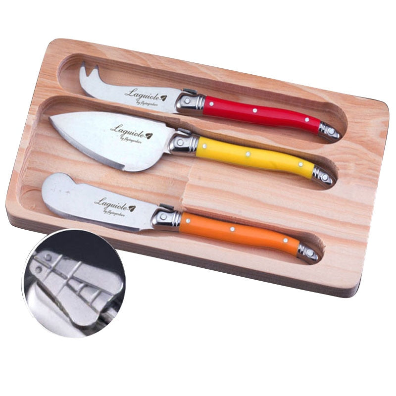 New   Style 3-Piece Cheese Knives